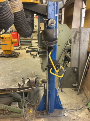 1060767-1 Ventilation arm with ventilation PlymoVent Height: 201 cm