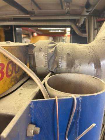 1060767-7 Ventilation arm with ventilation PlymoVent Height: 201 cm