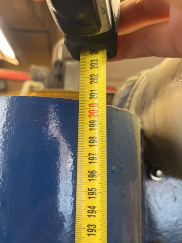 1060767-9 Ventilation arm with ventilation PlymoVent Height: 201 cm