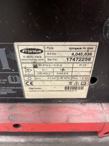 1060771-18 Fronius TransPuls Synergic 2700 4R/E