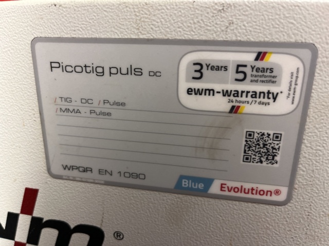 1060773-6 EWM Picotig Pulse DC Tig-Welder