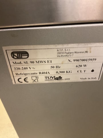 1061319-5 NIF ice machine