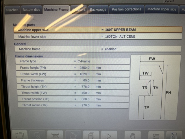 1060727-36 Press brake Fratelli Farina PFO/PS 160/30 -2019