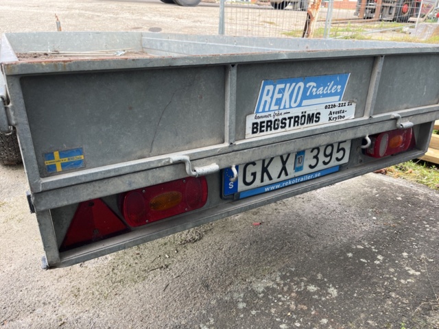 1039513-5 Bilsläp Reko Trailer 80kmh