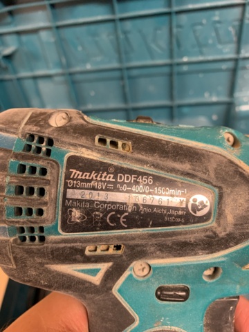 993061-3 Screwdriver Makita DDF456