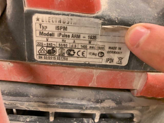 993065-6 Coarse vacuum cleaner Starmix iPulse ARM-1635