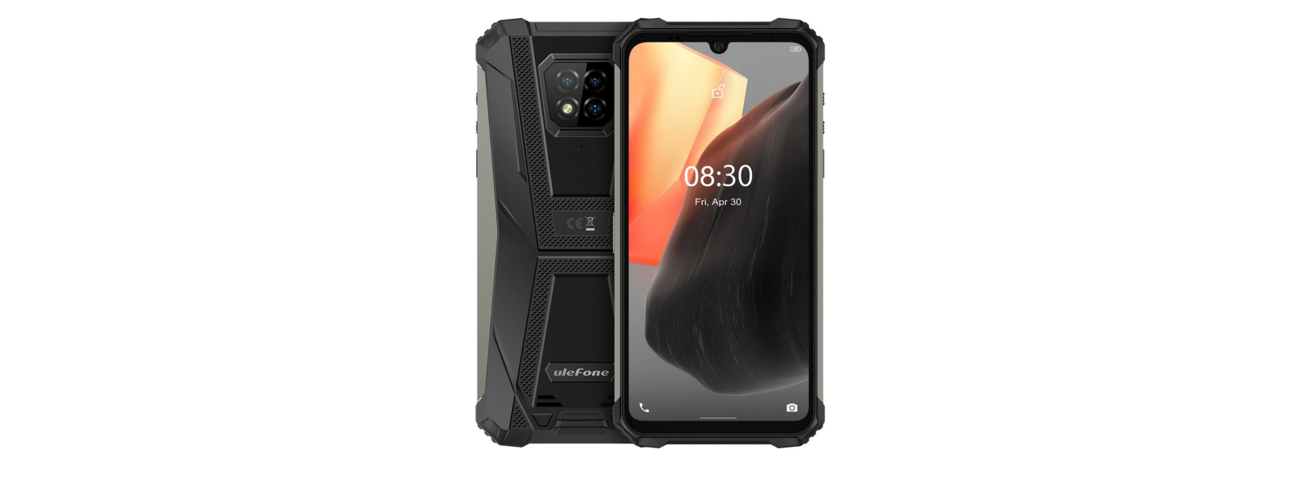 1076927-2 Mobiltelefon Ulefone Armor 8 Pro 8+128 GB Black