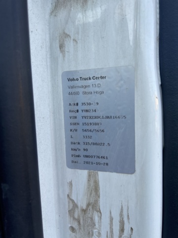 1050262-18 Volvo Trucks FM 12.8 I-Shift -2018