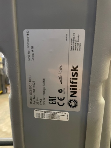 1049215-20 Cleaning machine Nilfisk SC6500 1100C ecoflex