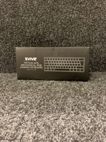 1054485-2 Tangentbord Svive Triton Mini 60 blue switch (vit)