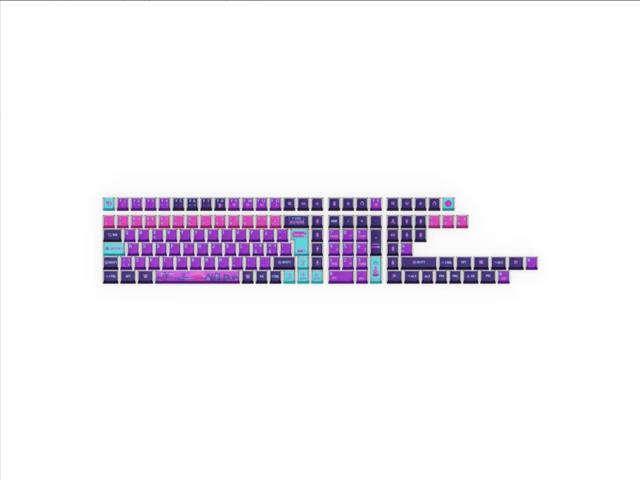 1054491-1 Keychron PBT Keycaps (Pixel Universe)
