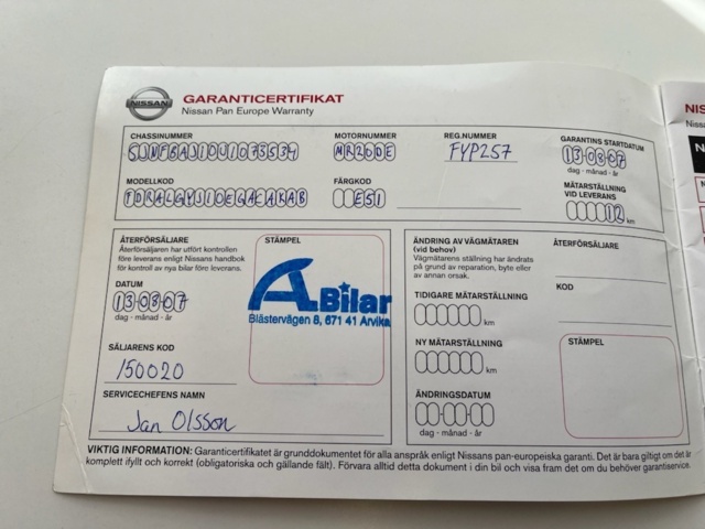 1078260-30 Nissan Qashqai 2.0 2WD - 2007