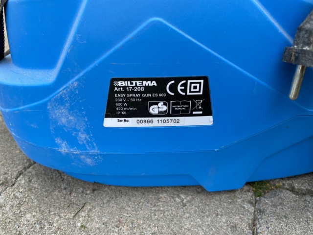 1078101-4 Paint sprayer ES 600 / Polisher PM 150