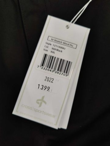 1078897-2 Wind pants Cross Sportswear M Stretch Wind Pts Men XXL