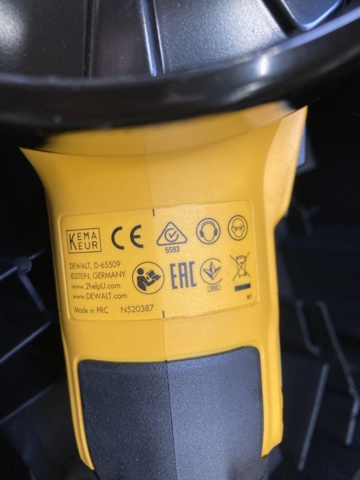 1079306-3 Angle Grinder DEWALT DCG405NT