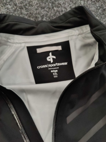 1078955-3 Rain jacket Cross Sportswear M Edge Jacket Men XXL