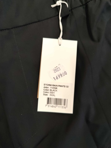 1078988-3 Rain pants Röhnisch Storm Rain Pants 32 XXXL