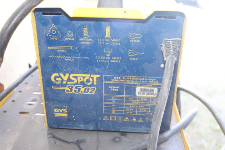 1079408-2 GYS GYSpot 35.02 leveling machine