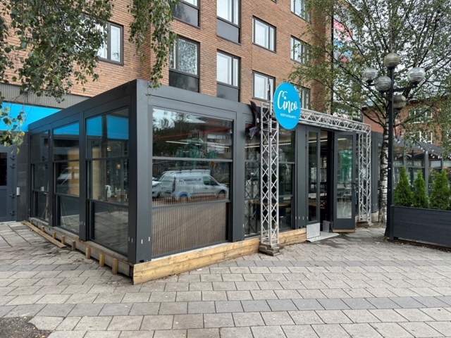Outdoor seating (glazing with openable windows and roof) -2022 - PS ...
