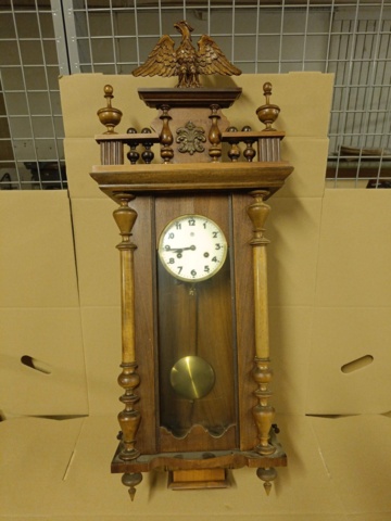 999951-1 Wall clock Junghans with pendulum