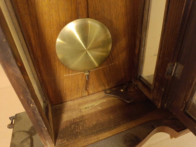 999951-8 Wall clock Junghans with pendulum