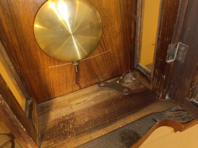 999951-9 Wall clock Junghans with pendulum