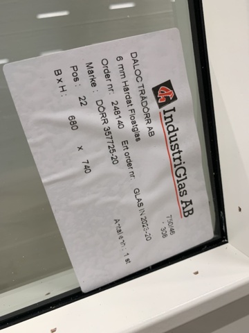 1079790-4 Wooden door Daloc 220x91x11.5 (HxWxD)