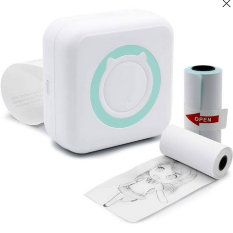 Mini printer portable 8x8cm - PS Auction - We value the future ...