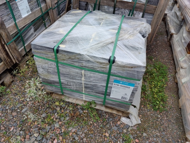 1079906-4 Granite slab Porto Olive gray 400x200x30 10.88 m2