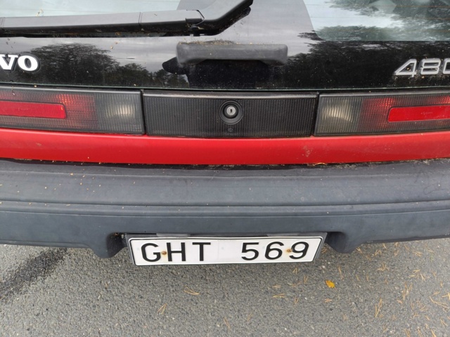 929333-33 Volvo 480 1.7 -1987