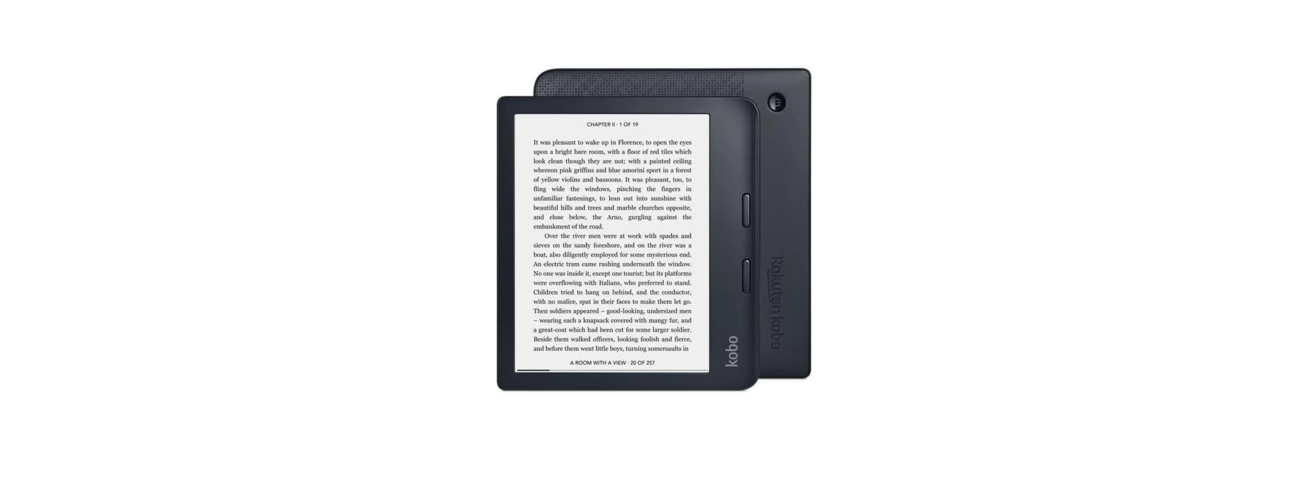 1077934-2 7" reading tablet Kobo Libra 2 - Black