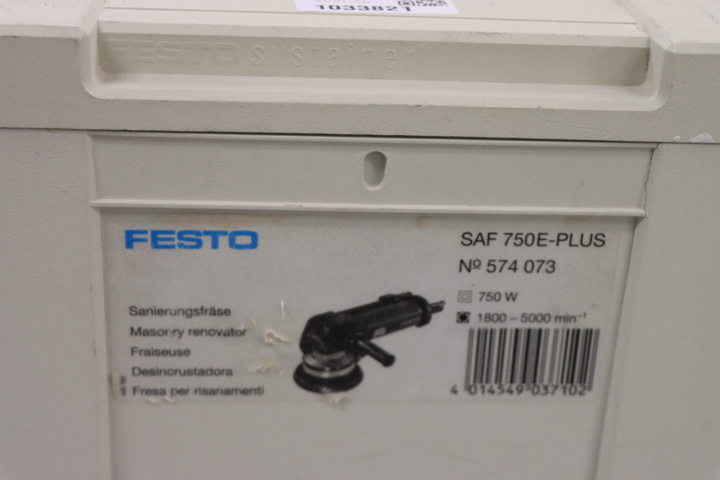 1033821-4 Renovation cutter Festo SAF 750 E