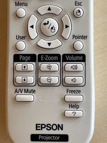 998780-15 Large screen projector with sound system & project screen.