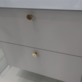 1029739-10 Badrumskommod med blandare och spegelskåp med belysning