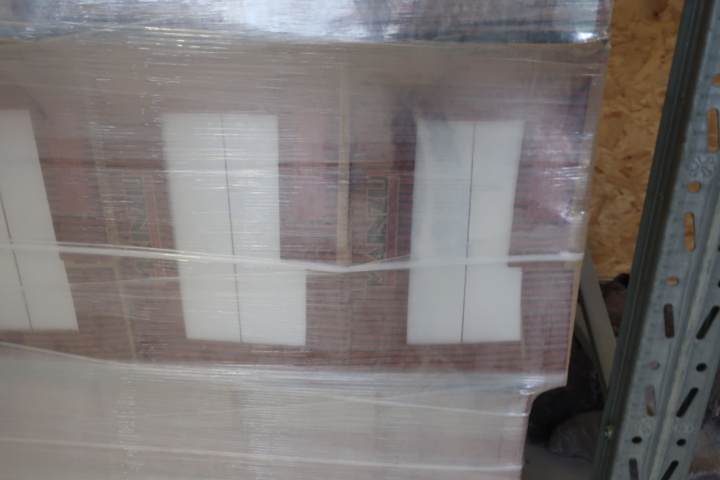 1029848-3 Approx. 105m² tile, Mainzu Blanco Brillo 10x30cm, white