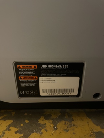 1049334-14 Spinning bike Precor UBK 885/865/835, 1pc