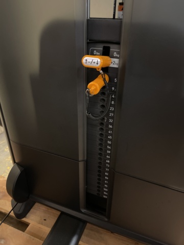 1049338-8 Diverging seated row Precor RSL 0310, 1pc