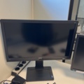 1050271-4 Office workstation, 2 screens