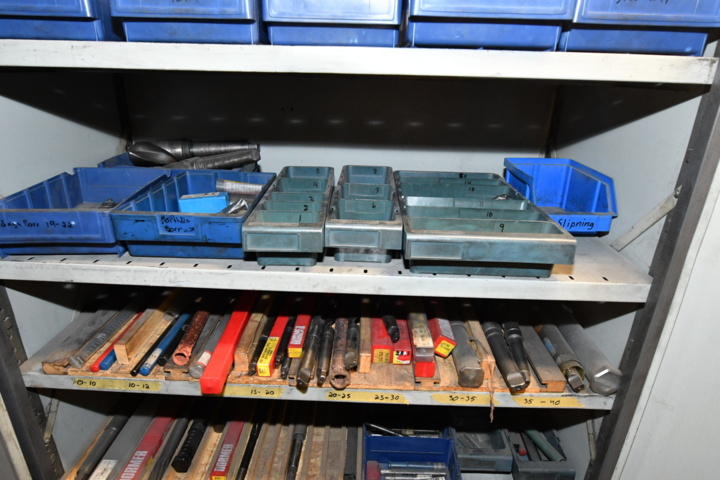 1080252-4 Sheet metal cabinet with various drills