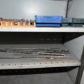 1080252-6 Sheet metal cabinet with various drills