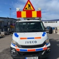 1080769-2 Iveco Daily 72-180H Chassis Cab 3.0 JTD - 2017 with Crane Hiab XS 077