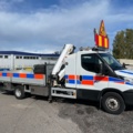 1080769-4 Iveco Daily 72-180H Chassis Cab 3.0 JTD - 2017 with Crane Hiab XS 077