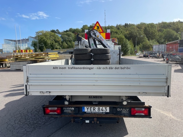 1080769-7 Iveco Daily 72-180H Chassis Cab 3.0 JTD - 2017 with Crane Hiab XS 077