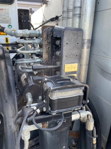 1080769-54 Iveco Daily 72-180H Chassis Cab 3.0 JTD - 2017 with Crane Hiab XS 077