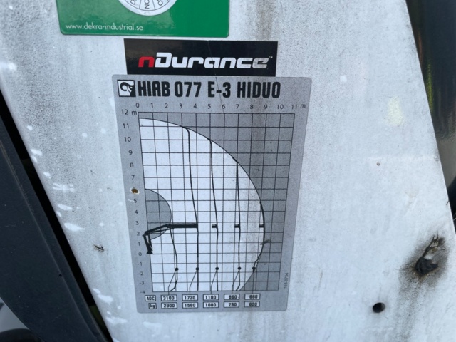 1080769-81 Iveco Daily 72-180H Chassis Cab 3.0 JTD - 2017 with Crane Hiab XS 077