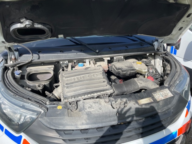 1080769-88 Iveco Daily 72-180H Chassis Cab 3.0 JTD - 2017 with Crane Hiab XS 077