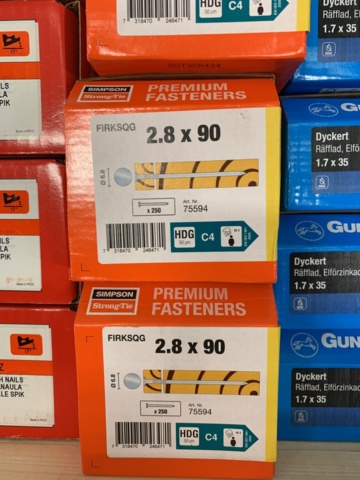 1080806-11 Assortment of nails Gunnebo