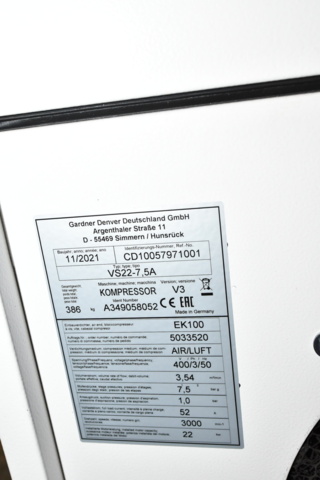 1080306-7 Compressor plant GARDNER / DENVER 2021