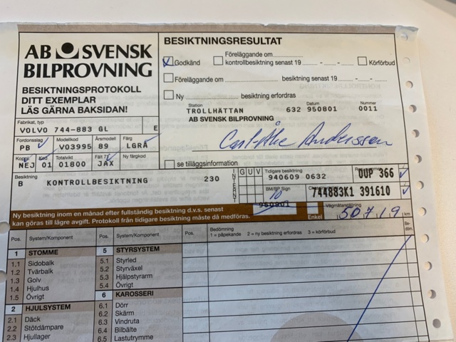 1080224-111 Volvo 740 2.3 - 1989