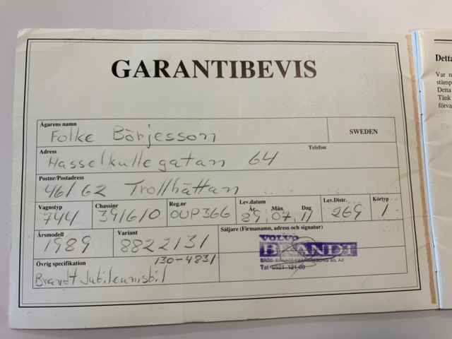 1080224-112 Volvo 740 2.3 - 1989